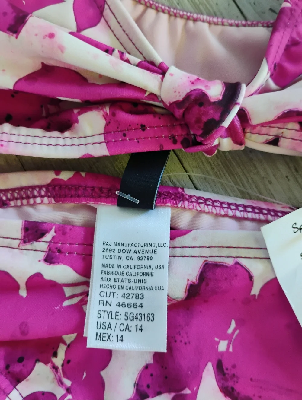 SPLENDID Girl 14 Swin Suit Two Piece NEW WITH TAGS & FREE SWIM GOGGLES